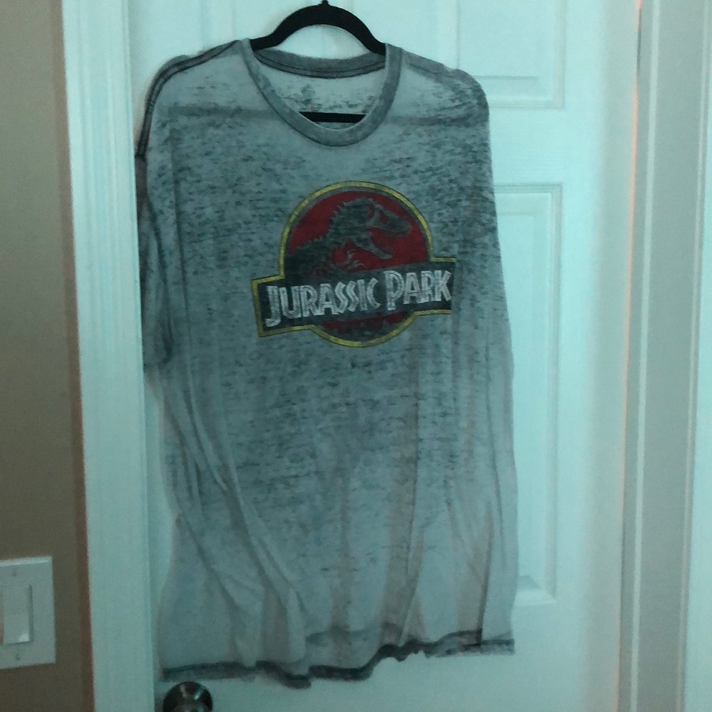 Distressed Jurassic Park T-shirt